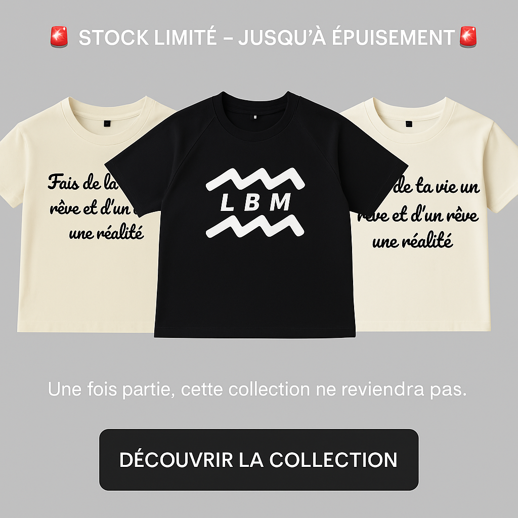 Dernières pièces – 1ère collection (-10% dès 2 T-shirts )