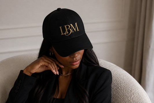 Casquette Noire – Signature LBM
