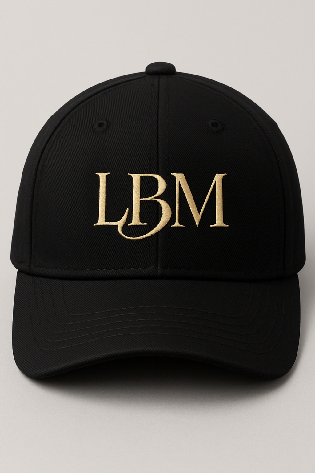 Casquette Noire – Signature LBM