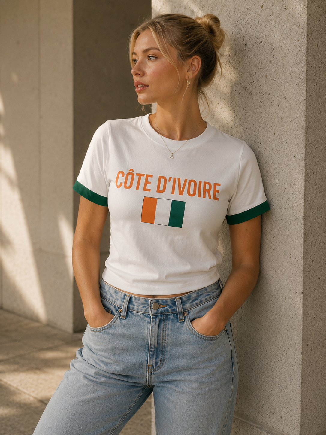 Crop Top Côte d’Ivoire – Édition Limitée Tu mises pas, tu manges pas