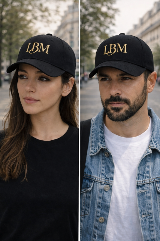 Casquette Noire – Signature LBM